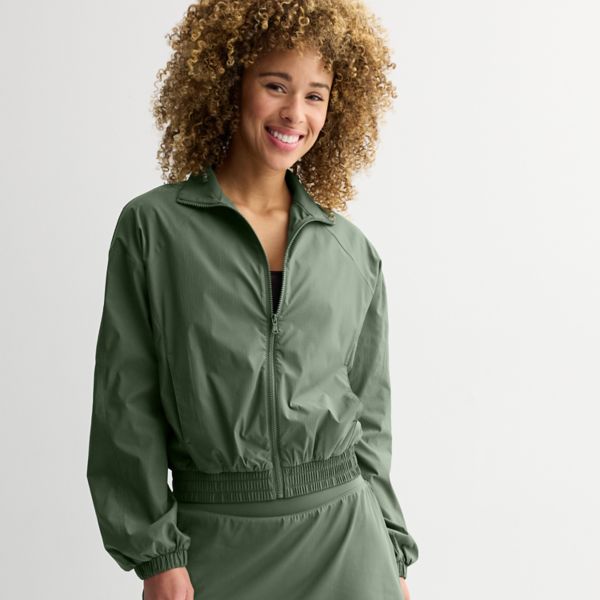 

Женская куртка Explore на молнии Tek Gear, цвет esta olive
