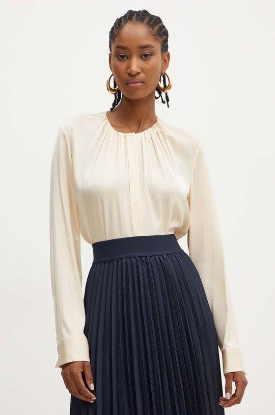 

Шелковая рубашка Boss, оранжевый