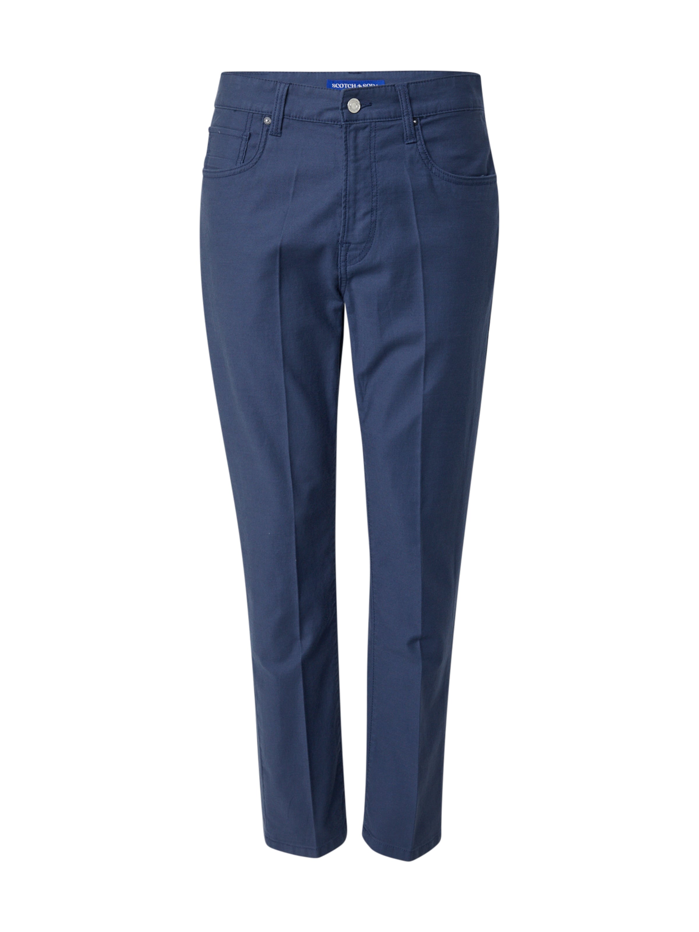 

SCOTCH & SODA Брюки с зауженным низом и плиссировкой 'DOBBY' в цвете Navy