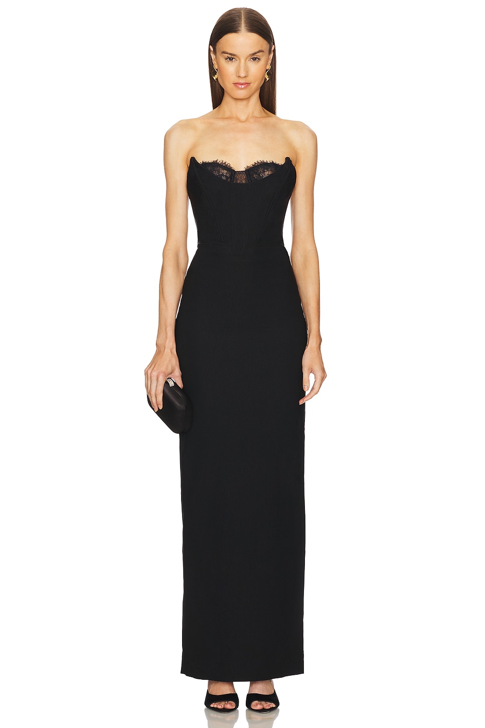 

Платье x revolve louisa Michael Costello, черный