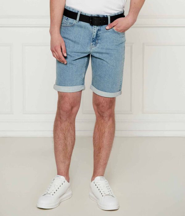 

Джинсовые шорты Slim fit Karl Lagerfeld Jeans, синий