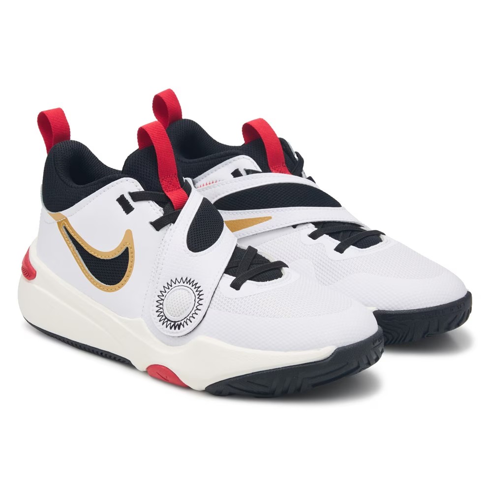 

Баскетбольные кроссовки Hustle 11 big kid Nike, белый