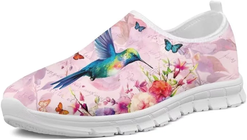 

Женские кроссовки Forchrinse Bee Daisy для ходьбы, унисекс, модные спортивные кроссовки для мужчин, слипоны-лоферы, легкие и дышащие, синий