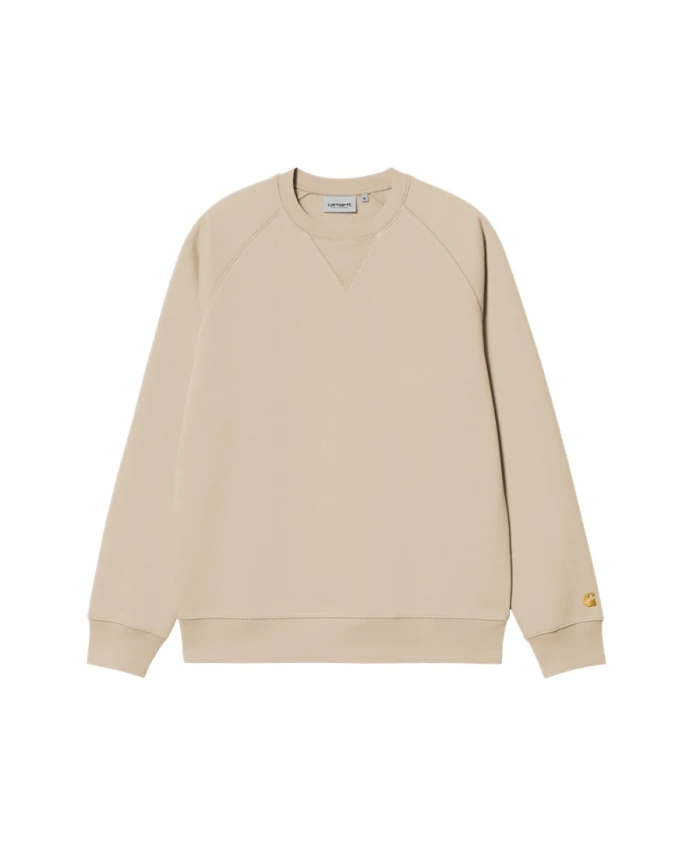 

Бежевая толстовка с золотыми акцентами Carhartt Wip, бежевый