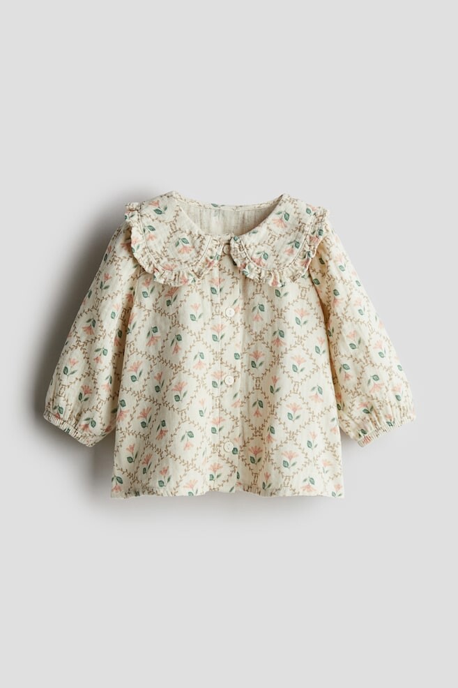 

Блузка с воротником H&M, мультиколор