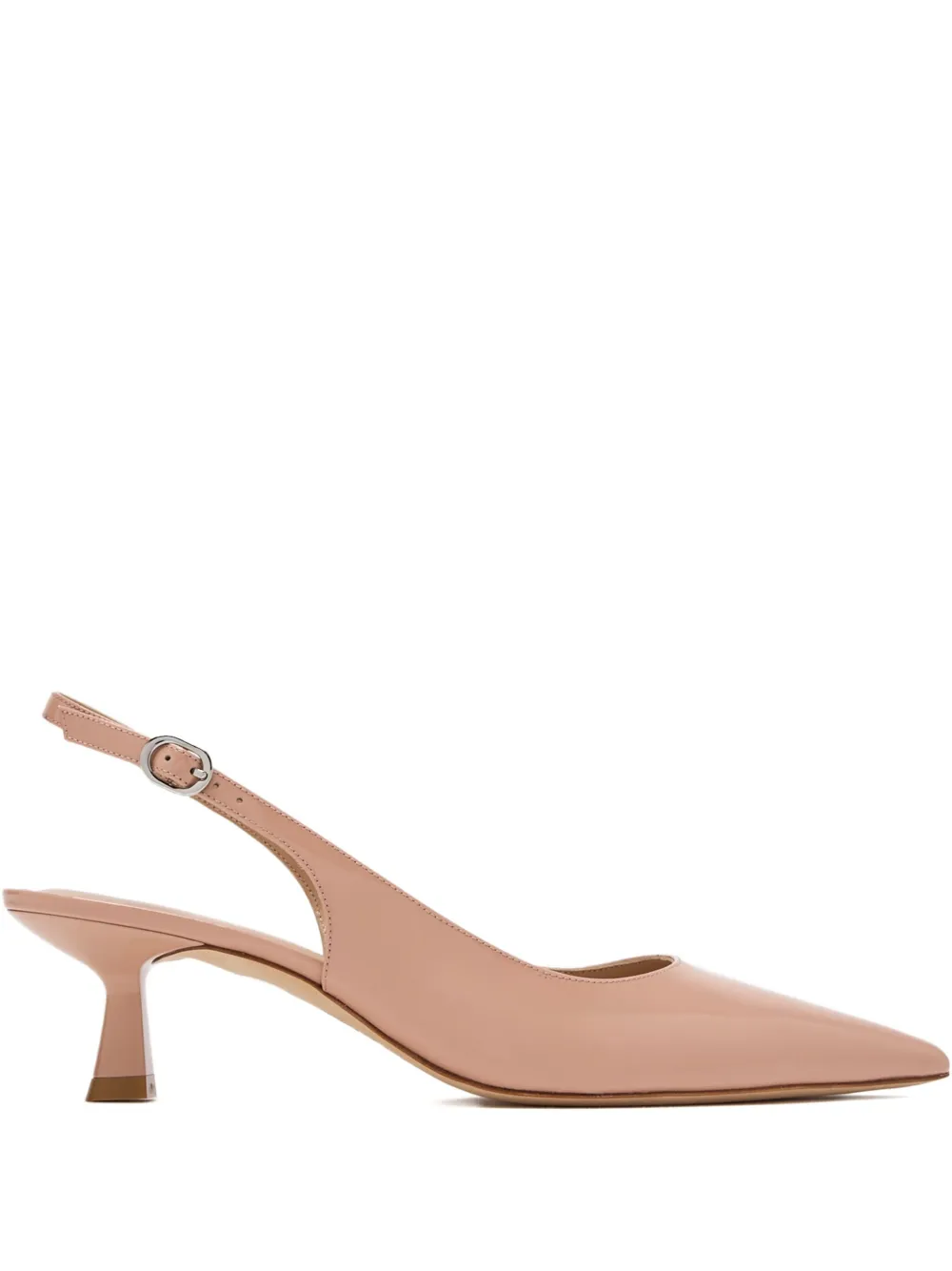 Туфли Vinnie 50 с ремешком на пятке Stuart Weitzman, нейтральный
