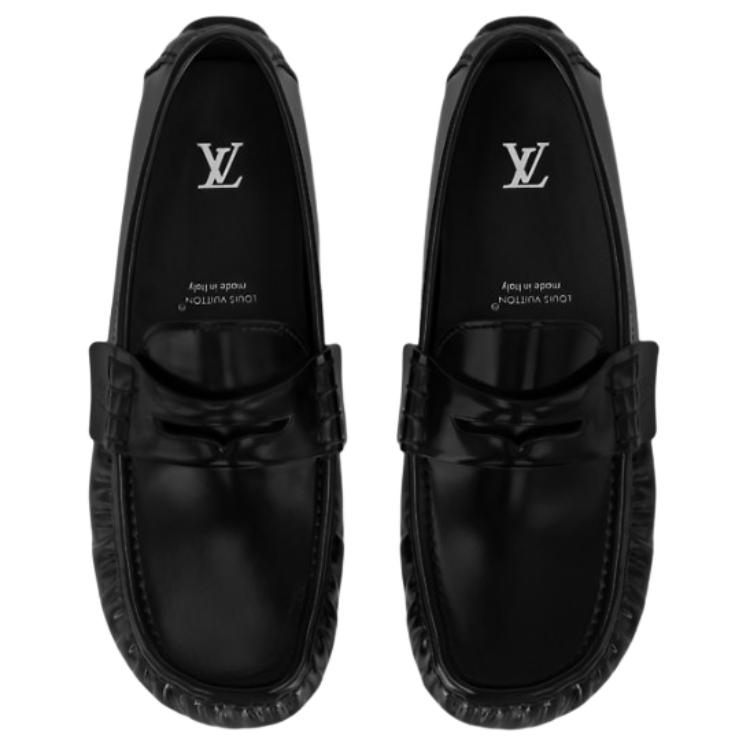 LOUIS VUITTON Кроссовки Footprint Casual мужские черные — фото 4