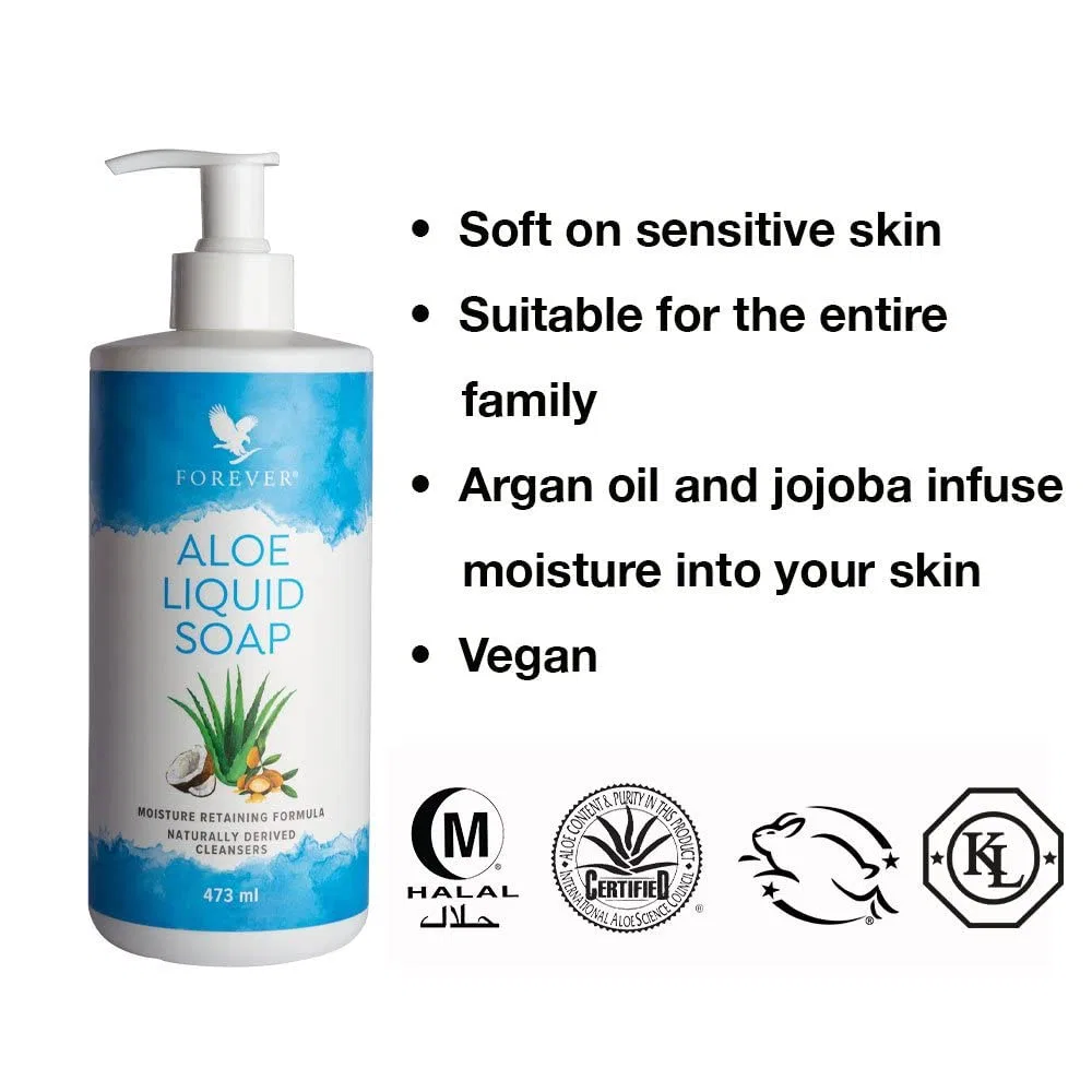 Жидкое мыло с алоэ вера «Aloe Liquid Soap» от Forever ‎Forever Living Products — фото 3