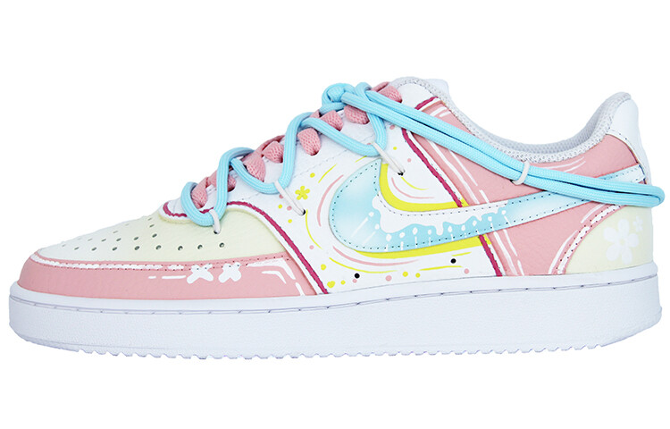 

Кроссовки для скейтбординга Court Vision 1 женские, низкие, розовый Nike, розовый