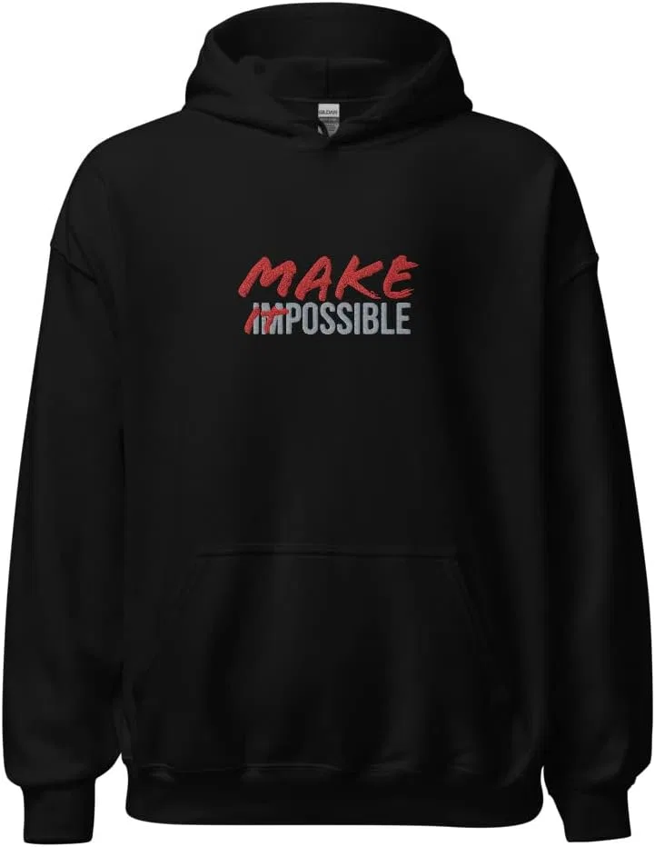 Худи унисекс Make It Possible