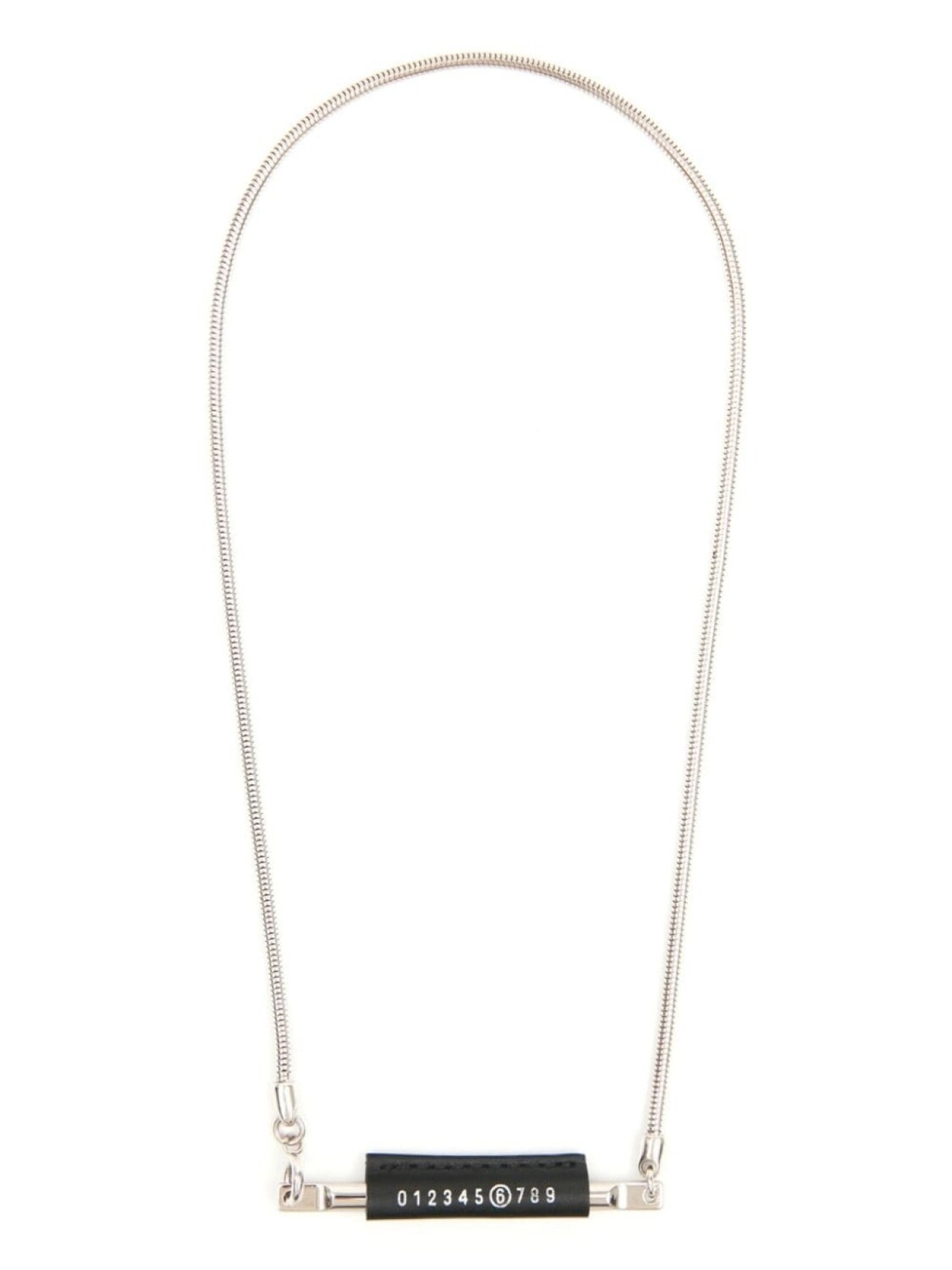 

Колье с подвеской MM6 Maison Margiela, серебряный