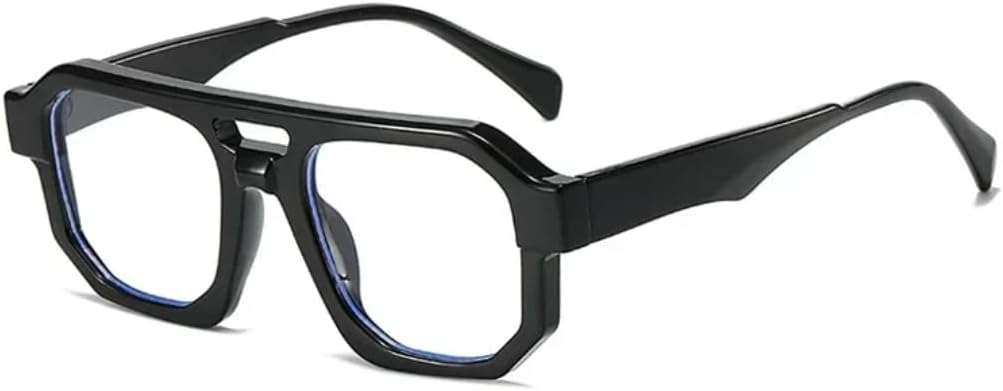 

Солнцезащитные очки с защитой UV400 | Двойные перемычки, градиентный фиолетовый панк | для женщин и мужчин, для занятий спортом на открытом воздухе и вождения DSVIGF, Black Clear