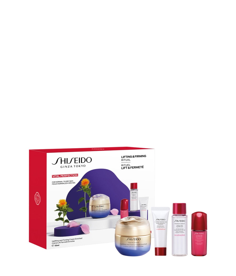 

Набор для ухода за лицом Shiseido Vital Perfection Enriched Value Set, 1 шт.