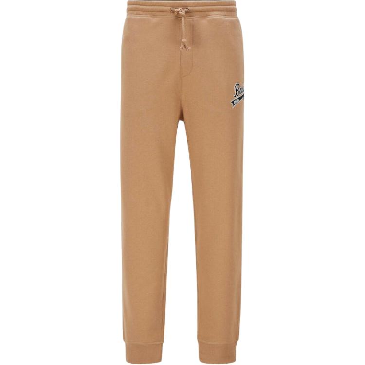 

HUGO BOSS Вязаные спортивные штаны мужские Khaki
