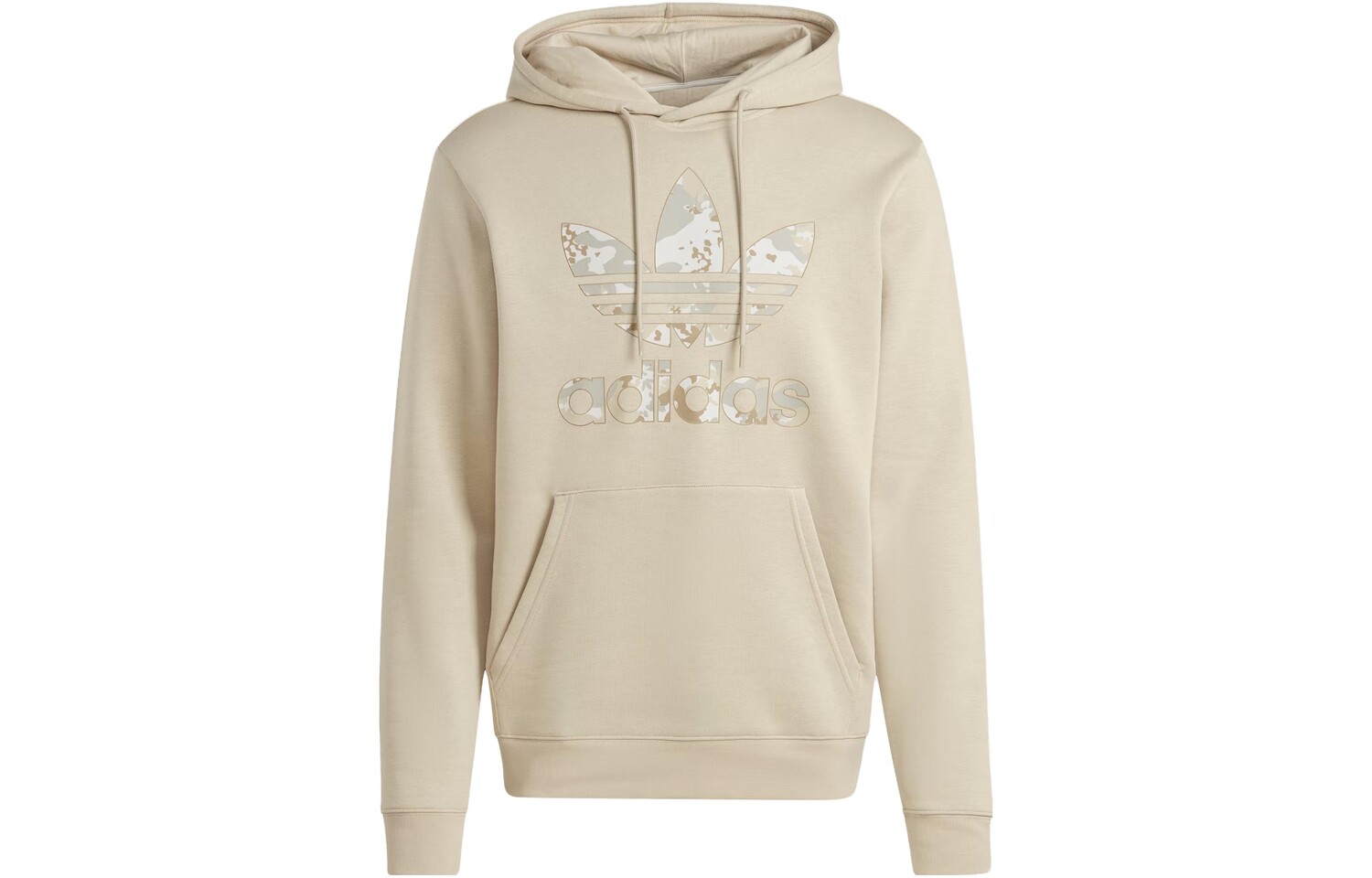 

Графический камуфляжный наполнитель Erkek Толстовка мужская бежевая Adidas Originals, бежевый