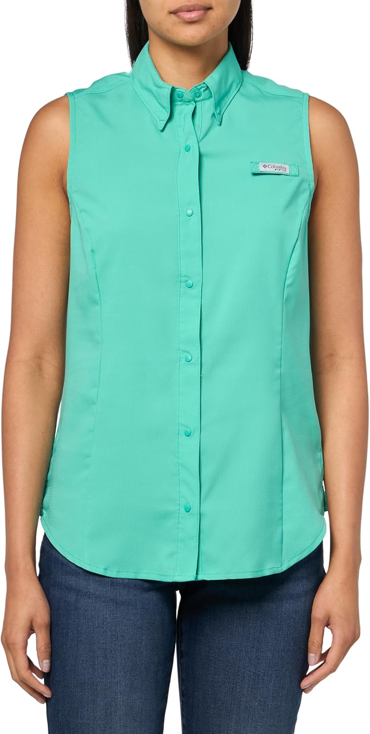 

Columbia Women's Extended Tamiami Женская Футболка Без Рукавов, Glaze Green, Зеленый, Columbia Women's Extended Tamiami Женская Футболка Без Рукавов, Glaze Green