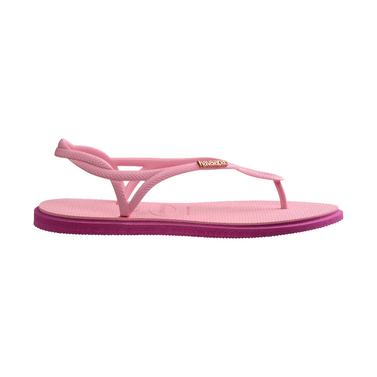 Женские сандалии Hav Luna Point Pink Glow 412 Havaianas, розовый — фото 3