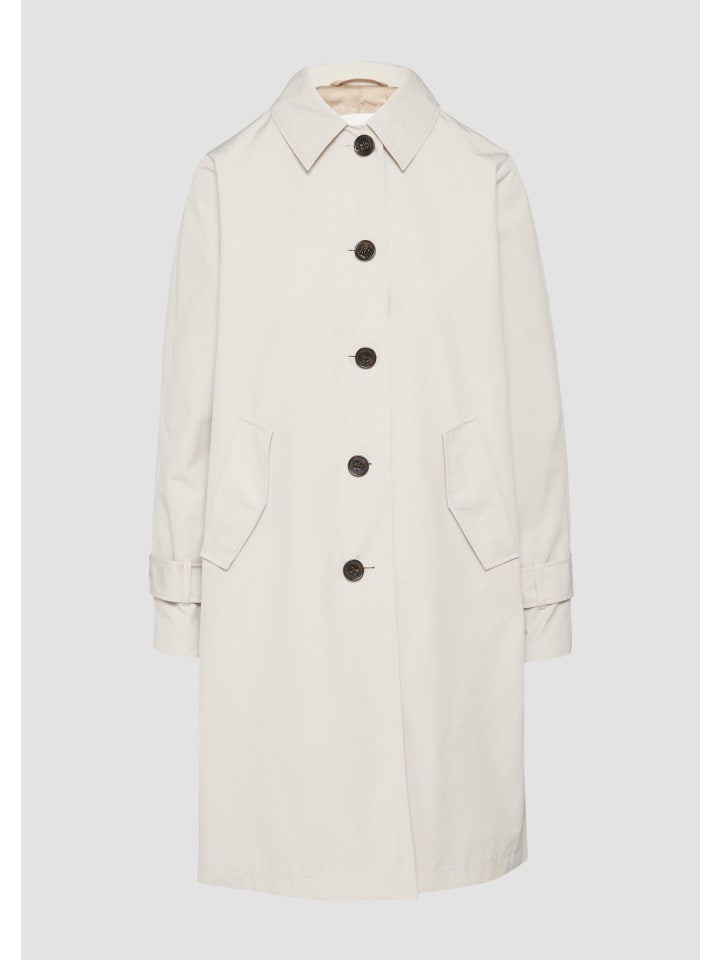 

Пальто уличное из шерсти 0330 белого цвета s.Oliver