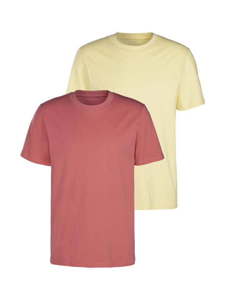 

Футболка кораллово-желтого цвета Kangaroos, Желтый, Футболка кораллово-желтого цвета Kangaroos