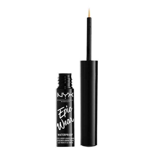 

Водостойкая подводка для глаз и жидкость для боди-арта Nyx epic wear с ручкой NYX Professional Makeup, цвет ewspll08, 3,5 мл