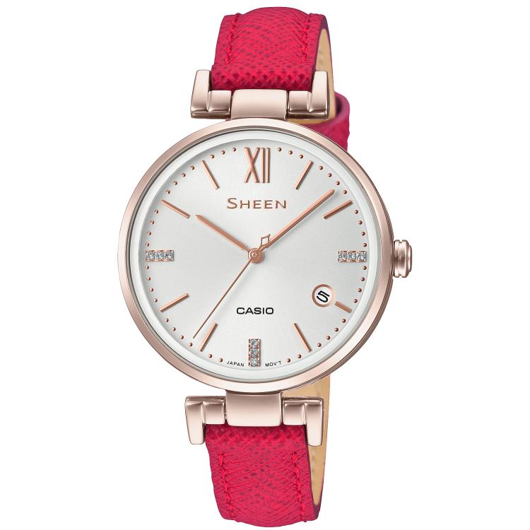 

CASIO Часы Women's SHEEN Silver Watch SHE-4053CGL-7A