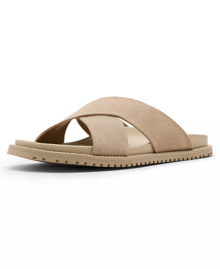 Мужские сандалии Calisto Slip On Steve Madden, коричневый/бежевый — фото 4