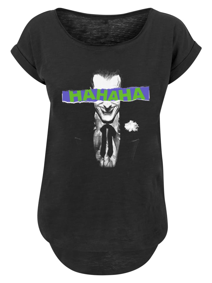 

Длинная футболка DC Comics Batman The Joker Ha Ha Ha черного цвета F4NT4STIC, Черный, Длинная футболка DC Comics Batman The Joker Ha Ha Ha черного цвета F4NT4STIC