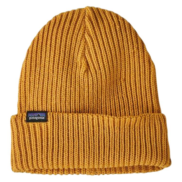 

Patagonia Вязаная шапка из переработанного полиэстра унисекс горчичного цвета, Mustard Yellow