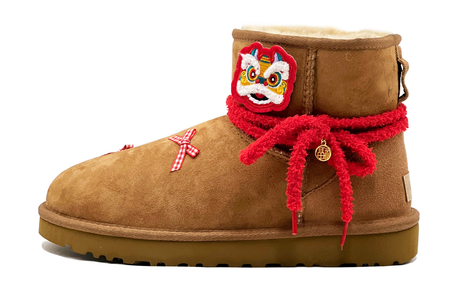 

CLASSIC MINI Зимние ботинки женские Ugg, цвет Chestnut