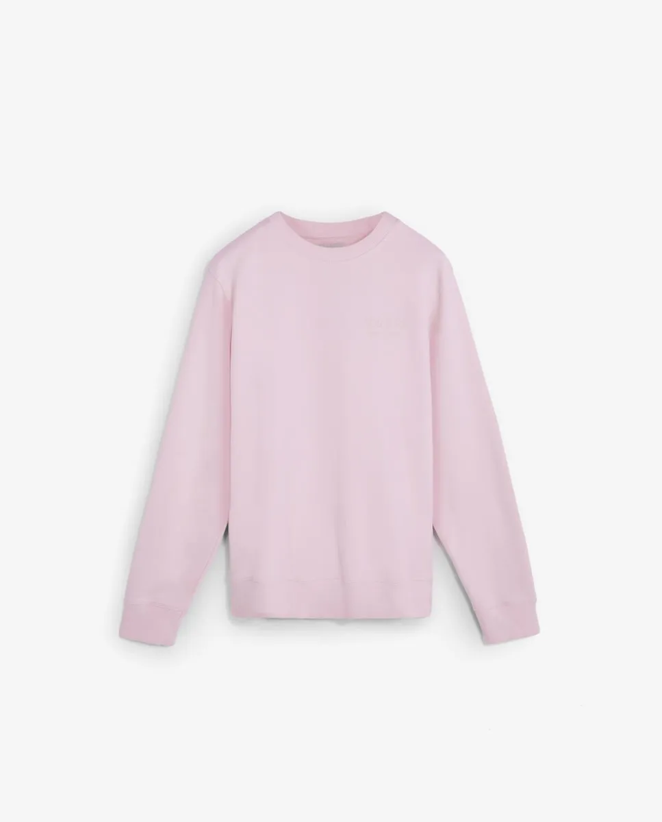 

Мужская хлопковая толстовка с принтом и вышитым логотипом Scalpers, светло-розовый