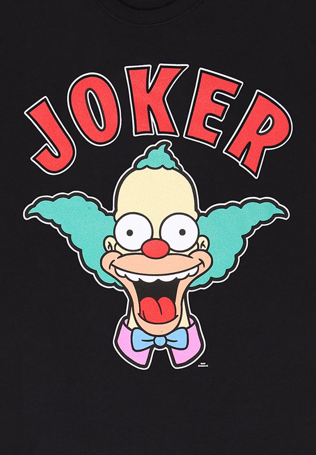 

Футболка с принтом SIMPSONS KRUSTY JOKER Henry Tiger, черный