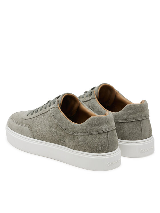 Кроссовки Clean Cup Low Laceup Oxf Su HM0HM01880 Calvin Klein, зеленый — фото 3