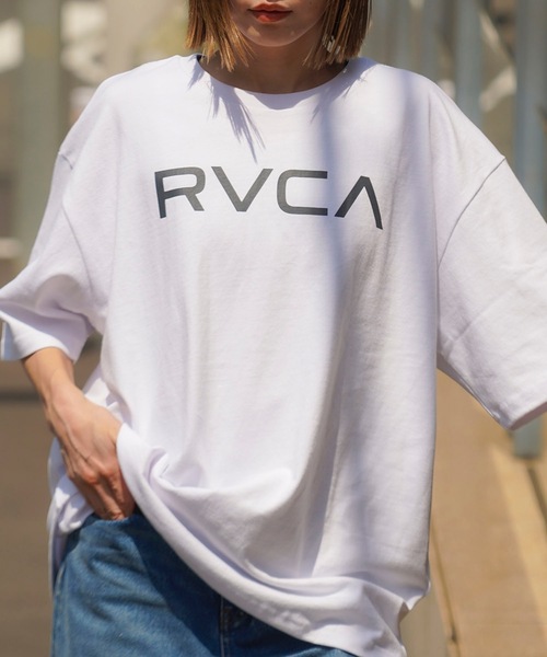 

Мужская футболка с коротким рукавом, логотип RVCA, белый