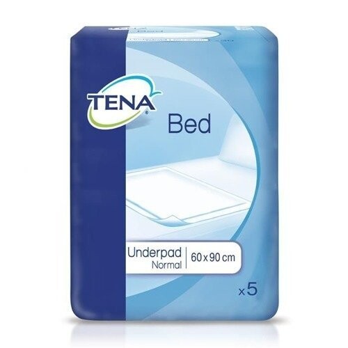 

Прокладки впитывающие, 60х90 см, 5 шт. Tena, Bed Normal