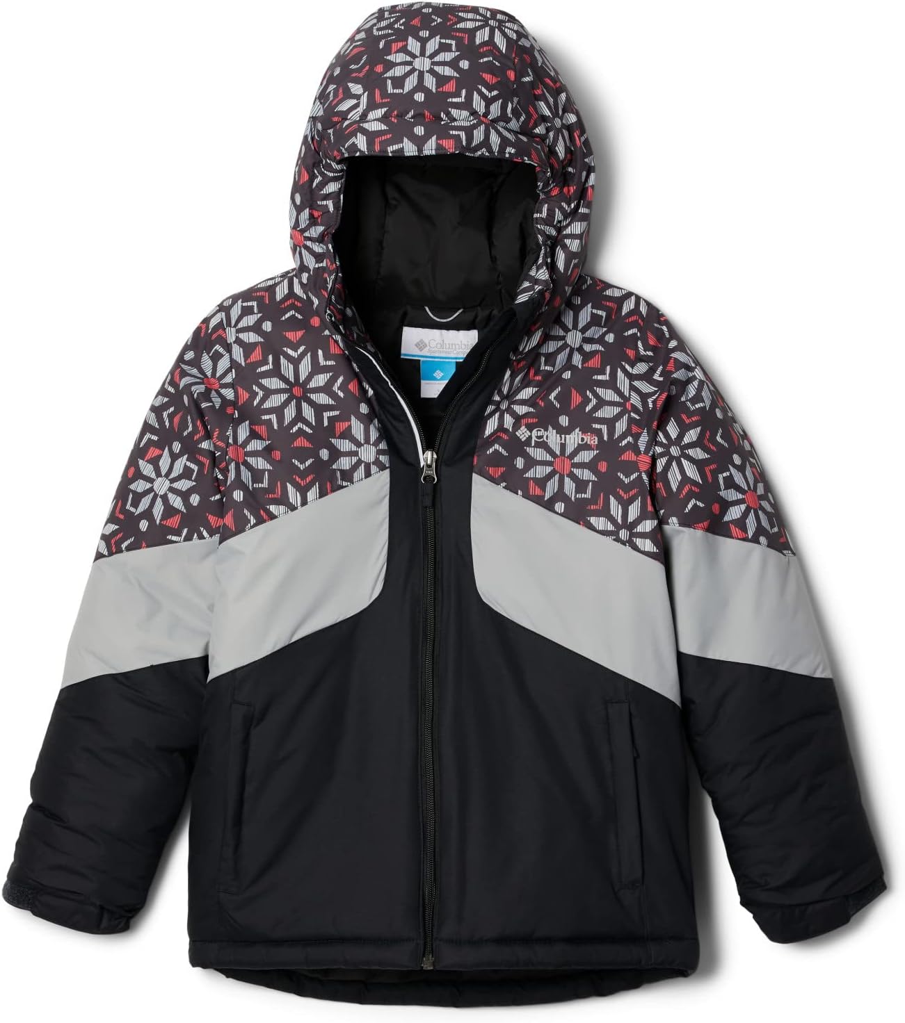 

Куртка Columbia Girls' Horizon Ride Ii, Black/Black Paperflakes