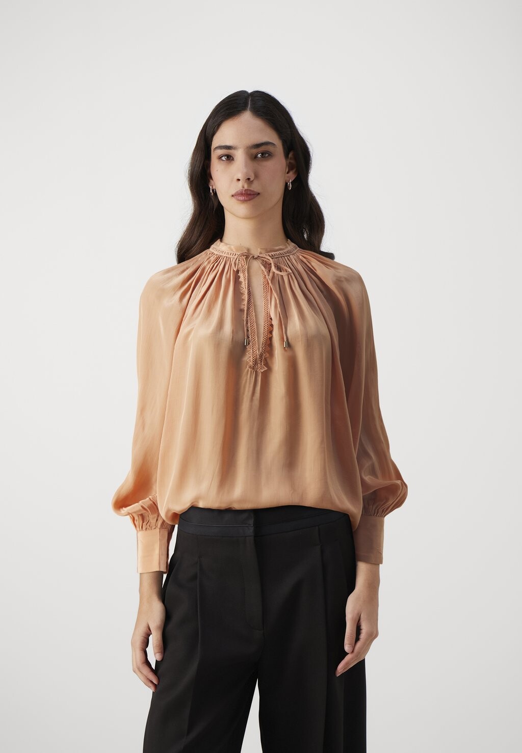 

Блуза POPULUS HAZY BLOUSE Bruuns Bazaar, оранжевый