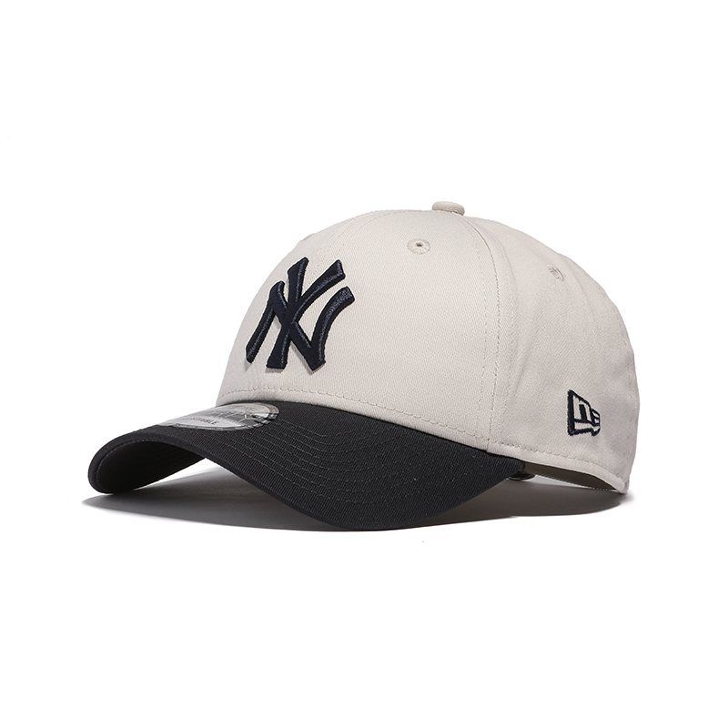 

New Era Хлопковая бейсболка унисекс, 60667557 Ivory White
