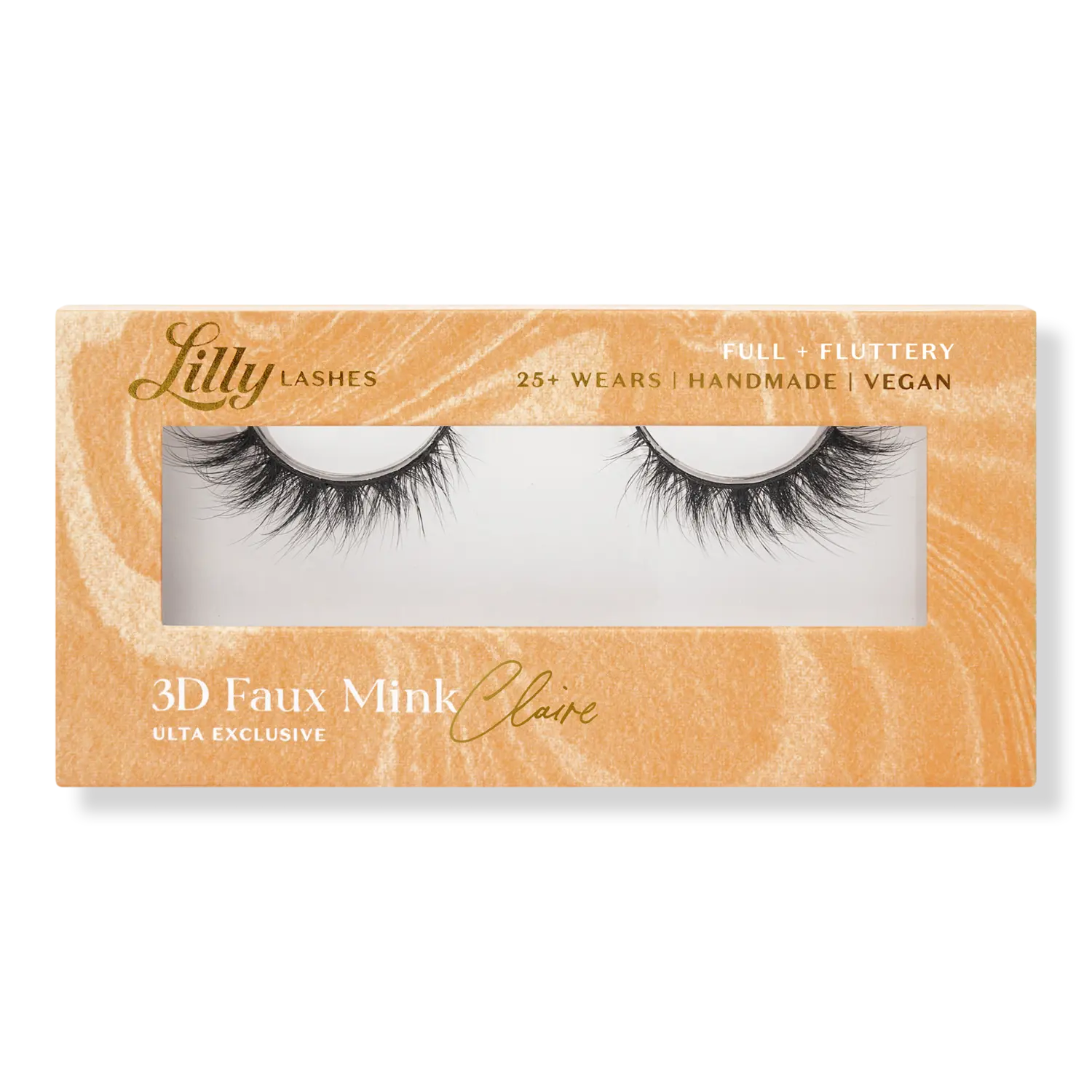 

Накладные ресницы Claire 3D из искусственной норки Lilly Lashes