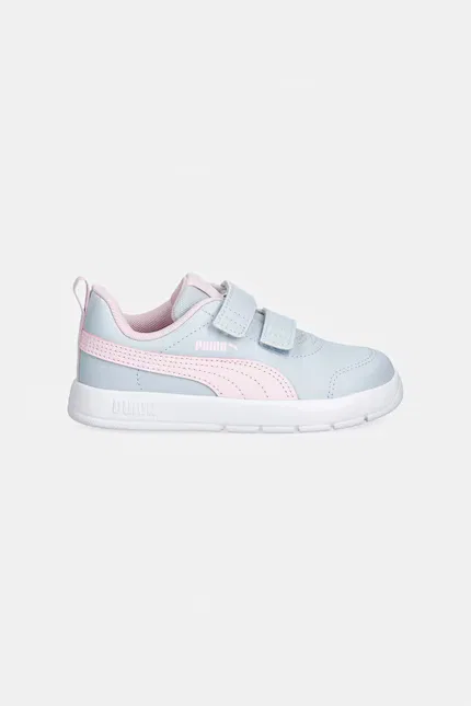 Кроссовки детские Courtflex V3 Puma, синий — фото 2