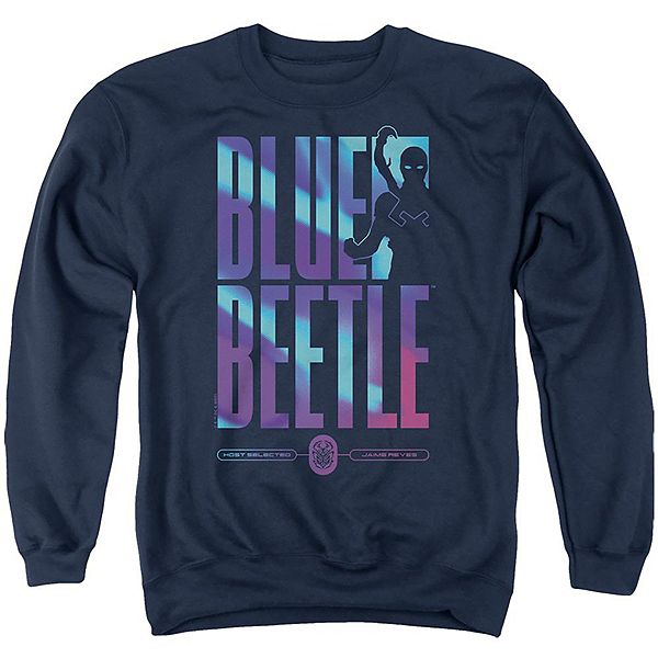 

Толстовка adult crewneck blue beetle hero host Licensed Character, Синий, Толстовка adult crewneck blue beetle hero host Licensed Character