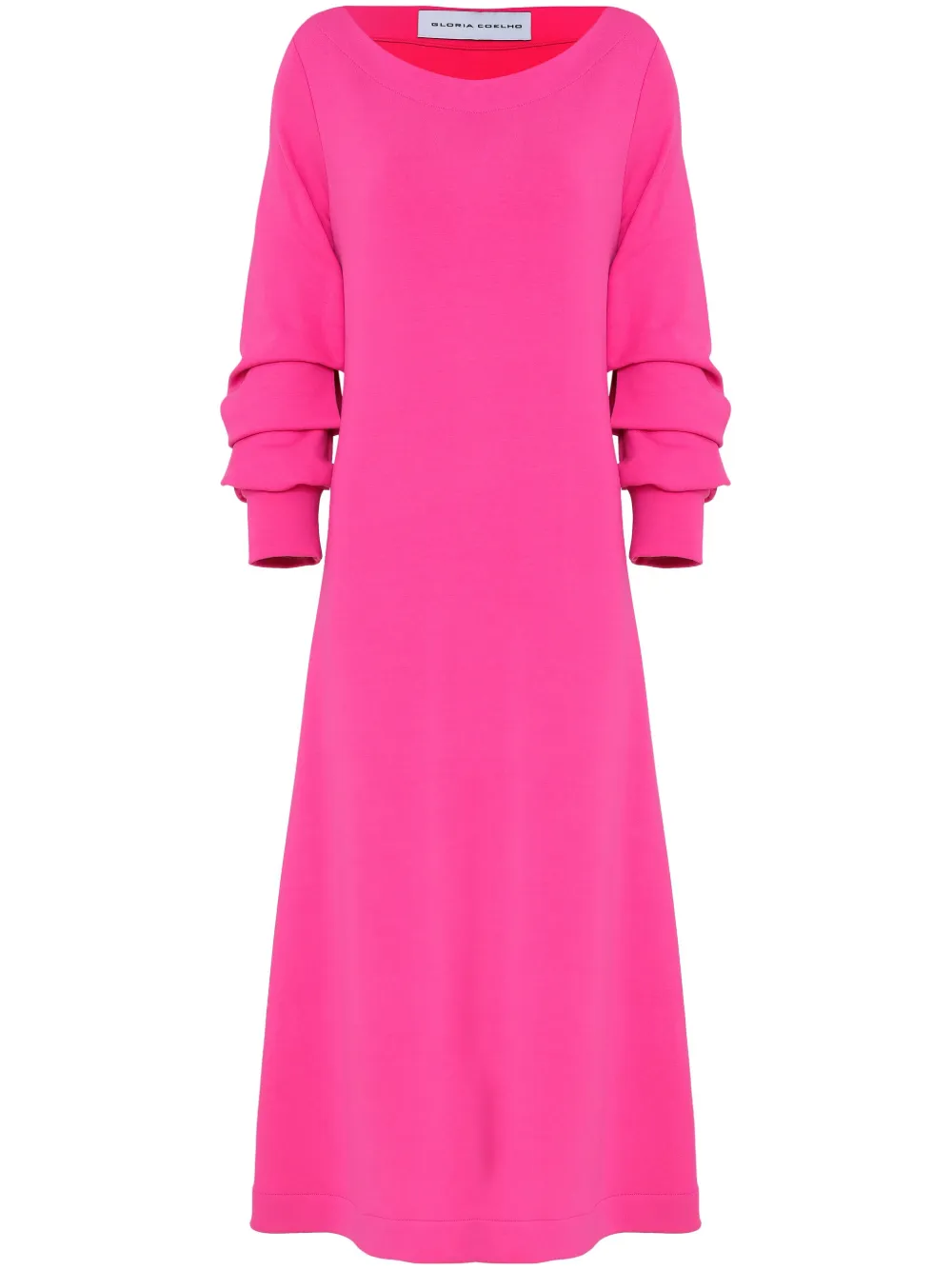 

Платье с длинными рукавами Gloria Coelho, розовый