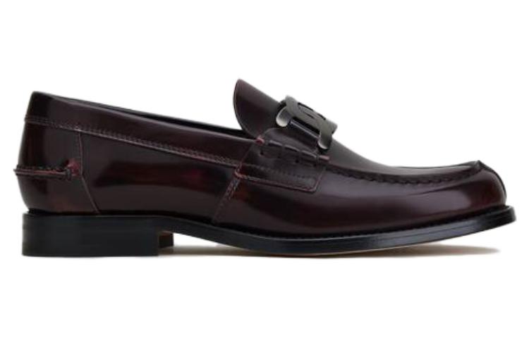 Повседневные туфли мужские burgundy TOD'S — фото 3