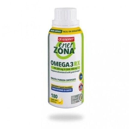 

ENERVIT Enerzona Omega 3Rx Добавка для здоровья сердца, 180 капсул