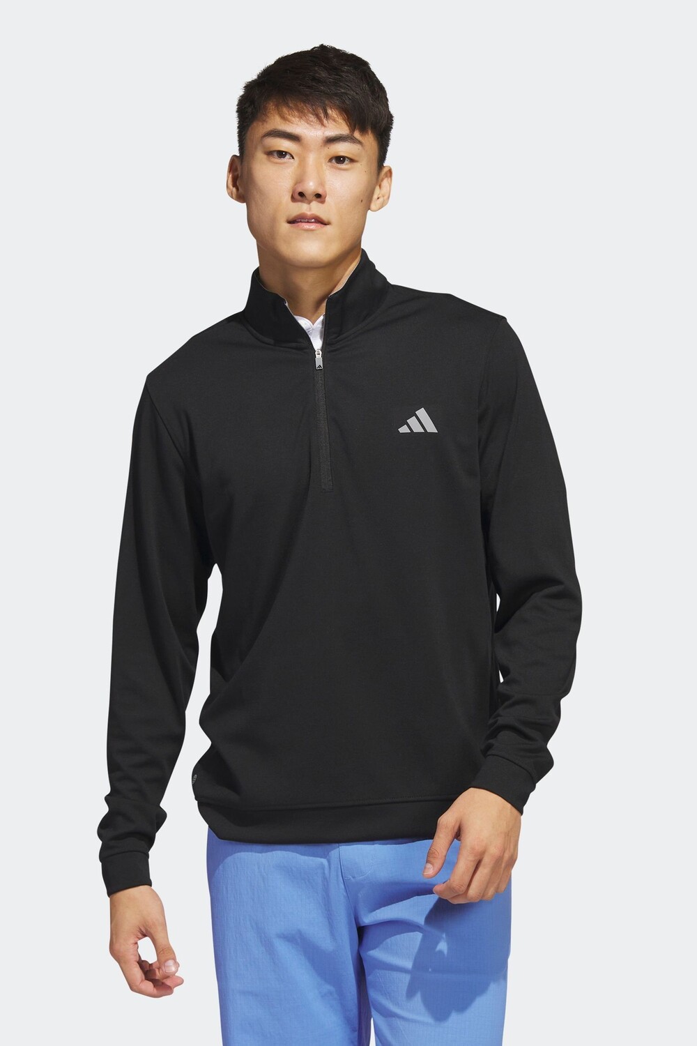 

Толстовка с завышенной молнией 1/4 Adidas Golf, черный