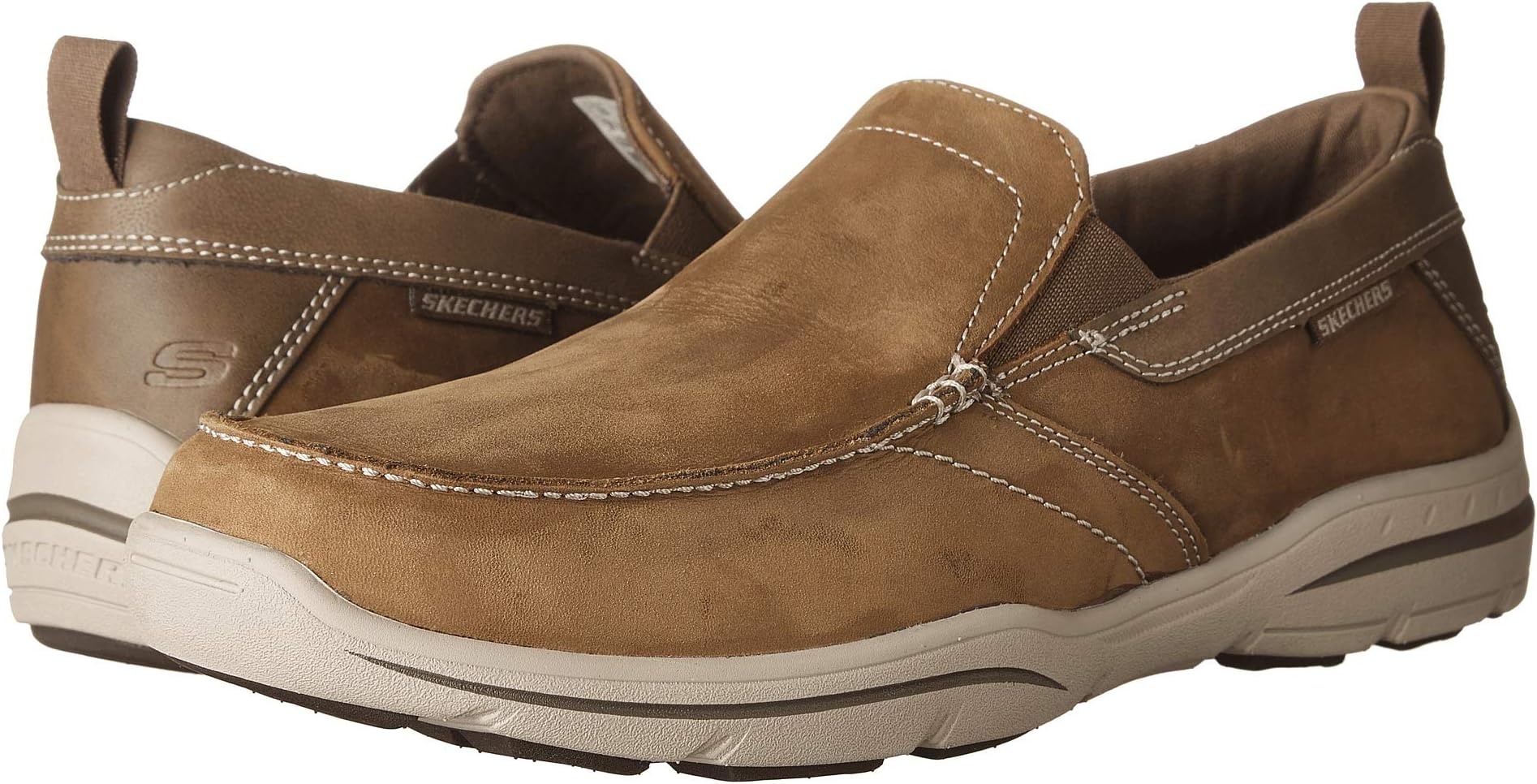 

Лоферы SKECHERS Relaxed Fit Harper - Forde, цвет Desert Leather