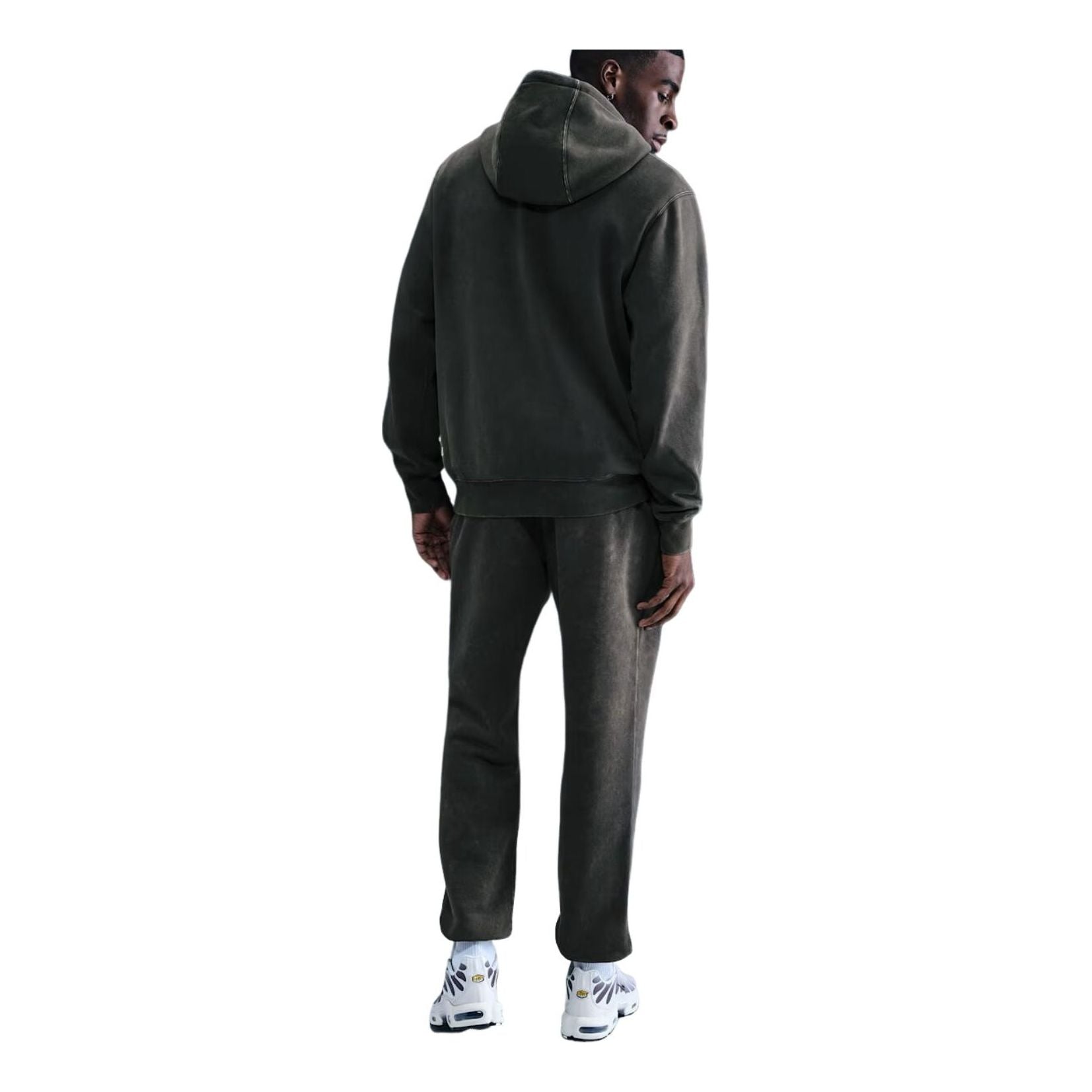 Худи Nike Sportswear Club из стираного флиса, цвет «Антрацит» — фото 2