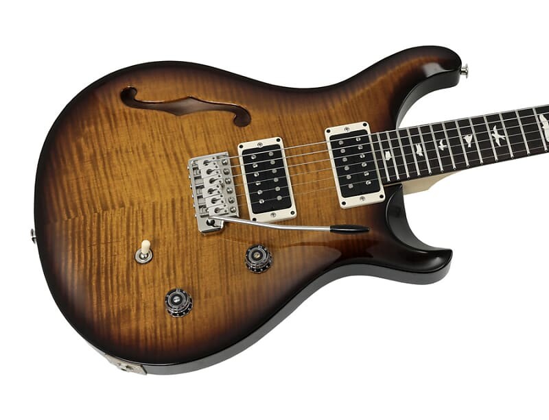 

Электрогитара PRS CE 24 Semi Hollow Black Amber Flame Top