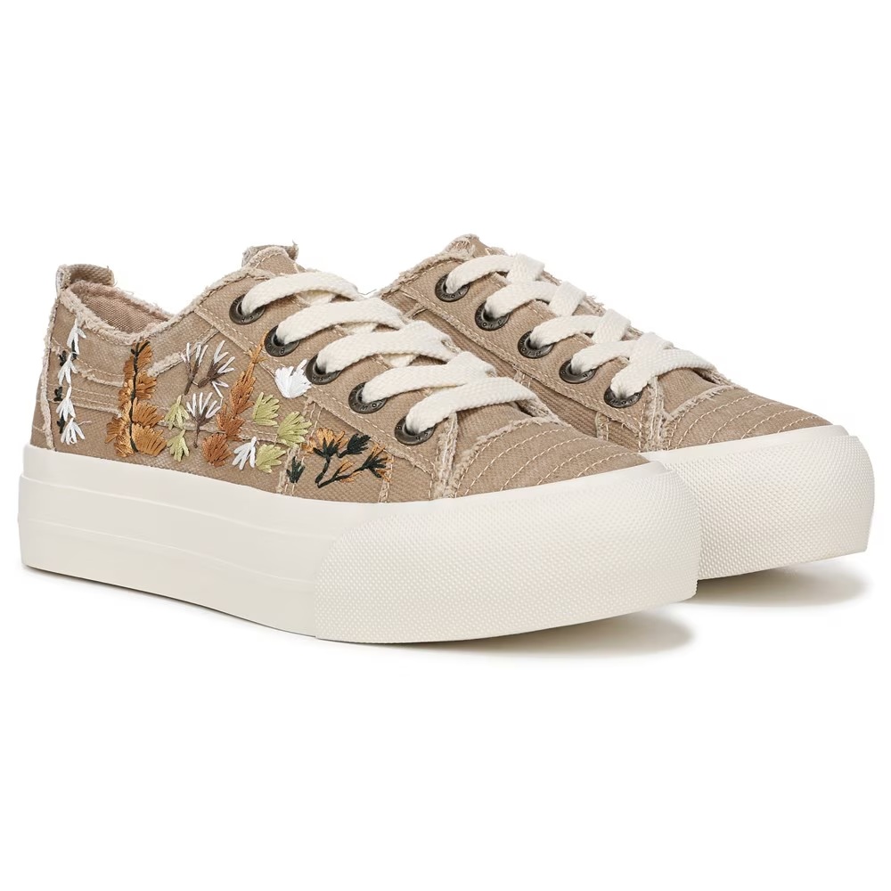 Кеды на платформе Sadie-Sun Blowfish Malibu, warm taupe canvas
