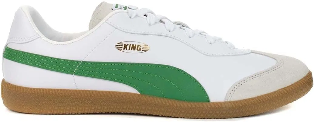 Кроссовки для футзала PUMA King 21, White/Green