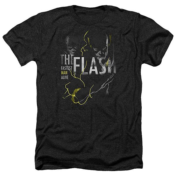 

Футболка Dc comics flash bold flash adult heather Licensed Character